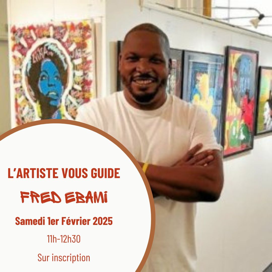 Œuvre de Fred Ebami exposée à la galerie d'art Le Comoedia lors de l’événement 'Hip-Hop, un regard sur son histoire et ses scènes'