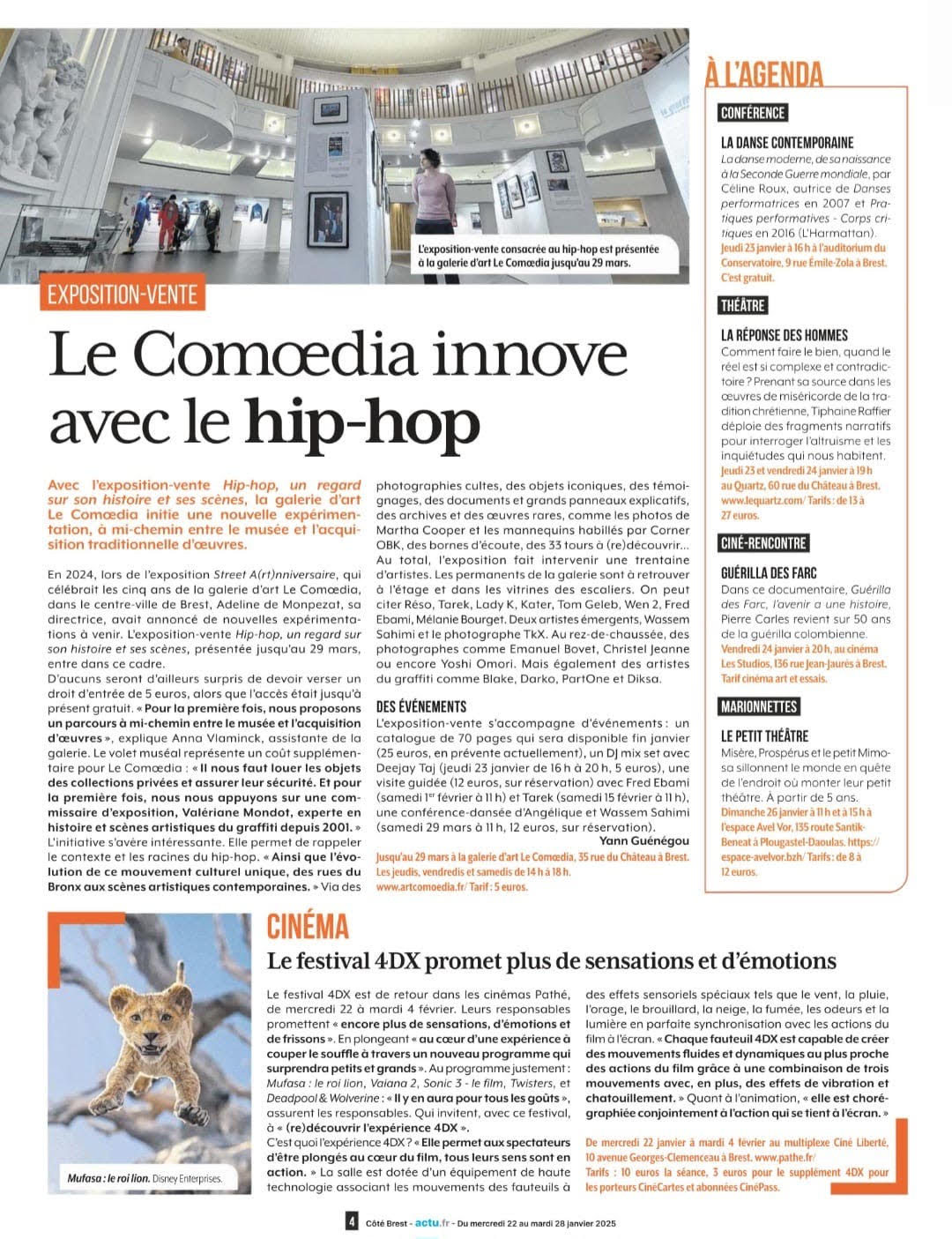 article côté brest